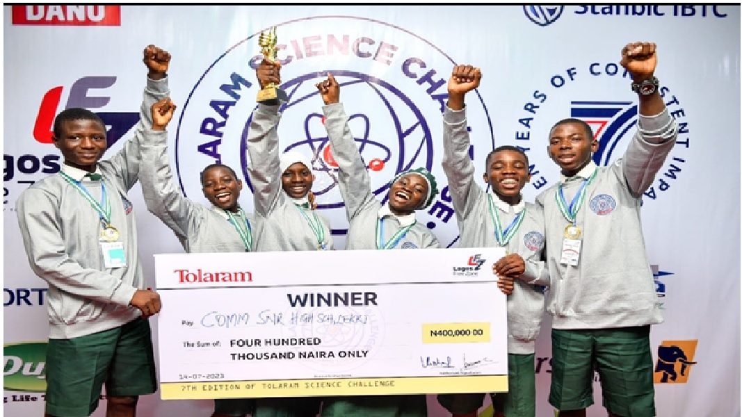 2023 Tolaram Science Challenge: Community Senior High School, Lekki emerges winner